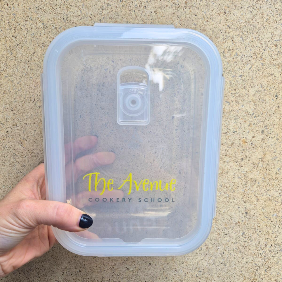 Avenue Cookery School Glass Tupperware - Image 2